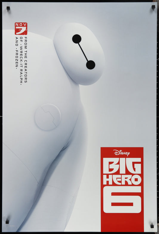 Big Hero 6 (2014) Original US One Sheet Movie Poster