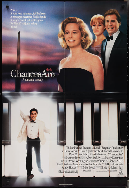 Chances Are (1989) Original US One Sheet Movie Poster
