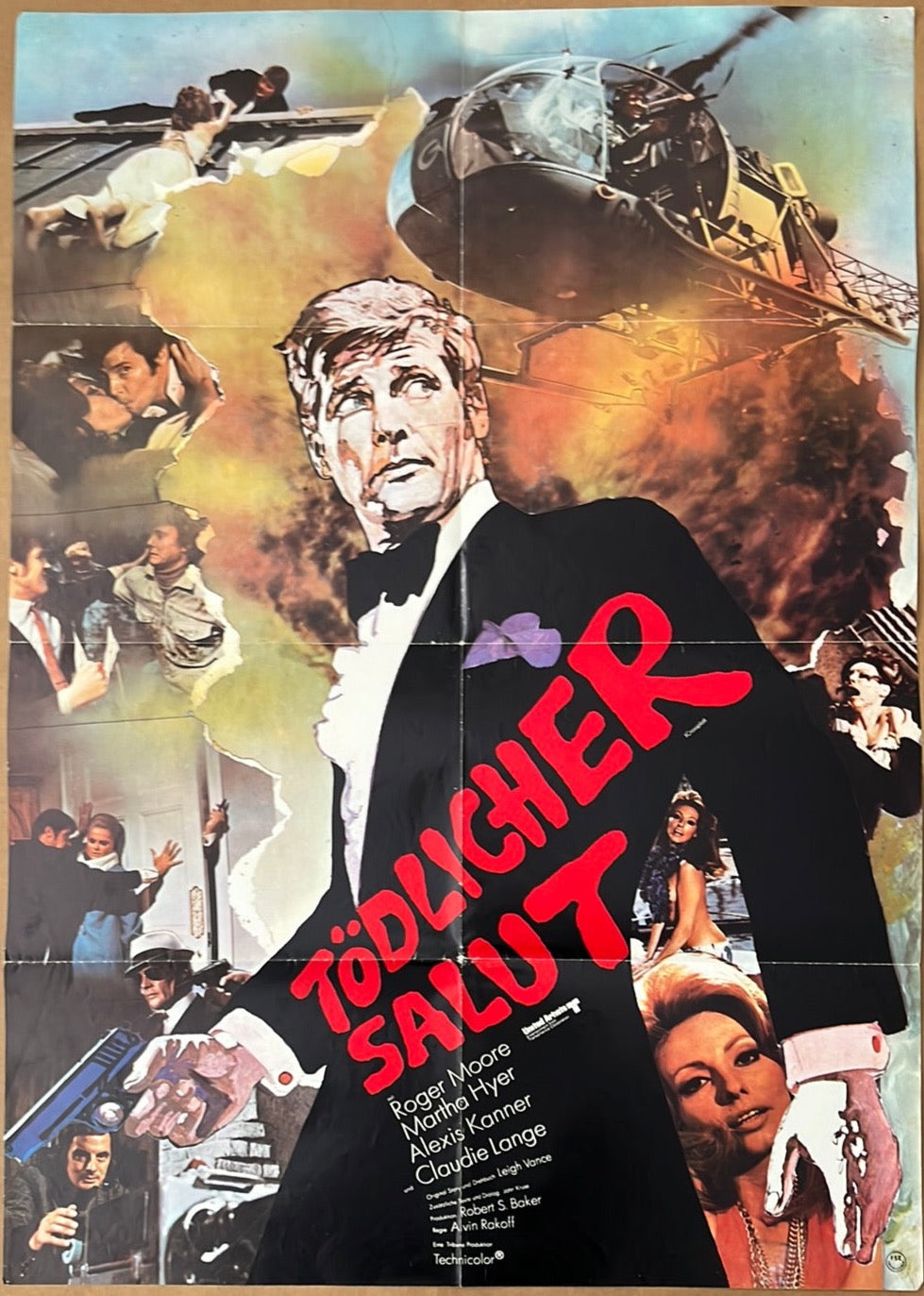 Crossplot Original German A1 Cinema Poster