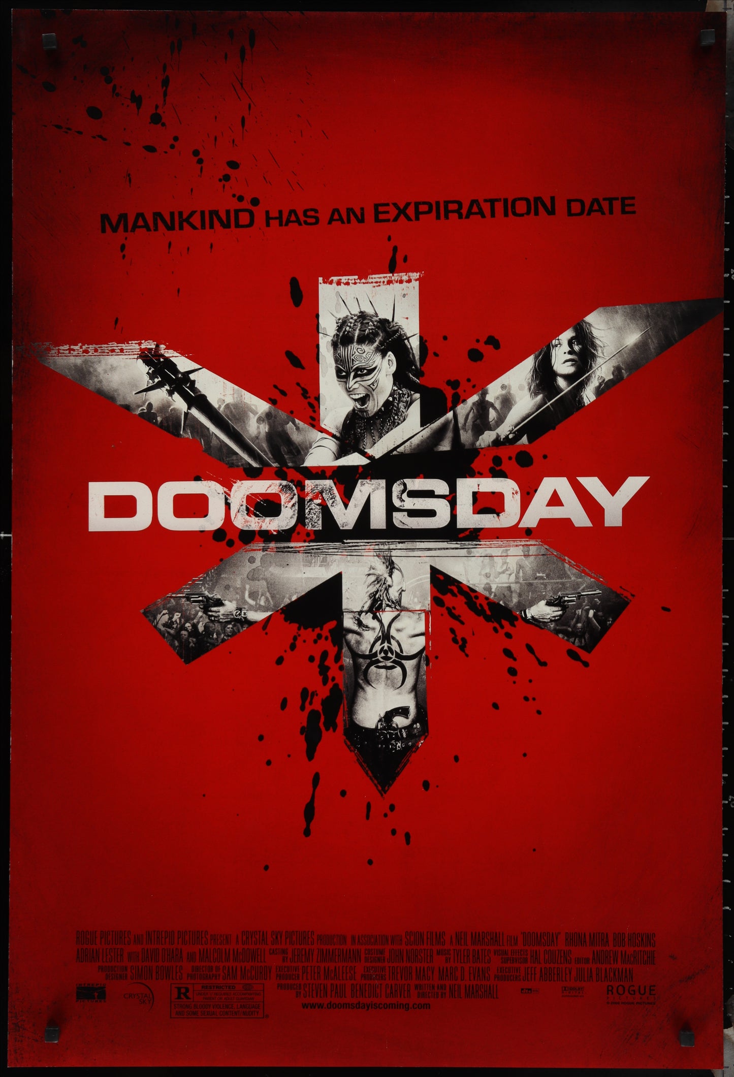 Doomsday (2008) Original US One Sheet Movie Poster