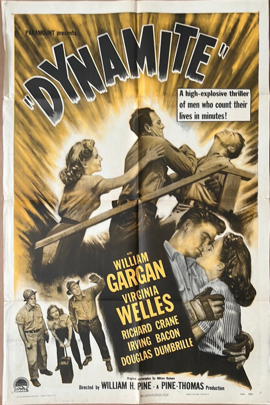 Dynamite Original US One Sheet Cinema Poster