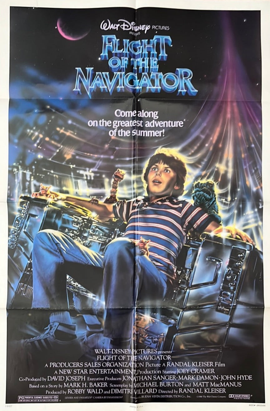 Flight Of The Navigator (1986) Original US One Sheet Cinema Poster