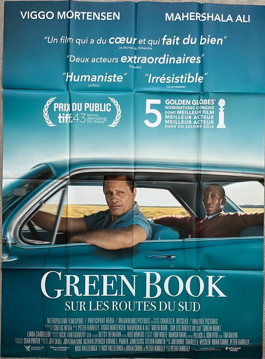 Green Book (2019) Original French One Panel Cinema Poster