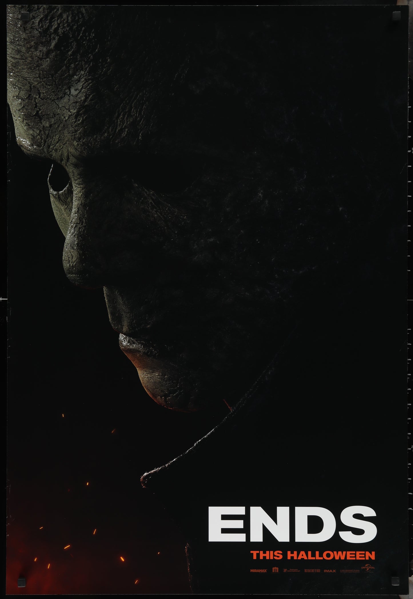 Halloween Ends (2022) Original Canadian One Sheet Movie Poster