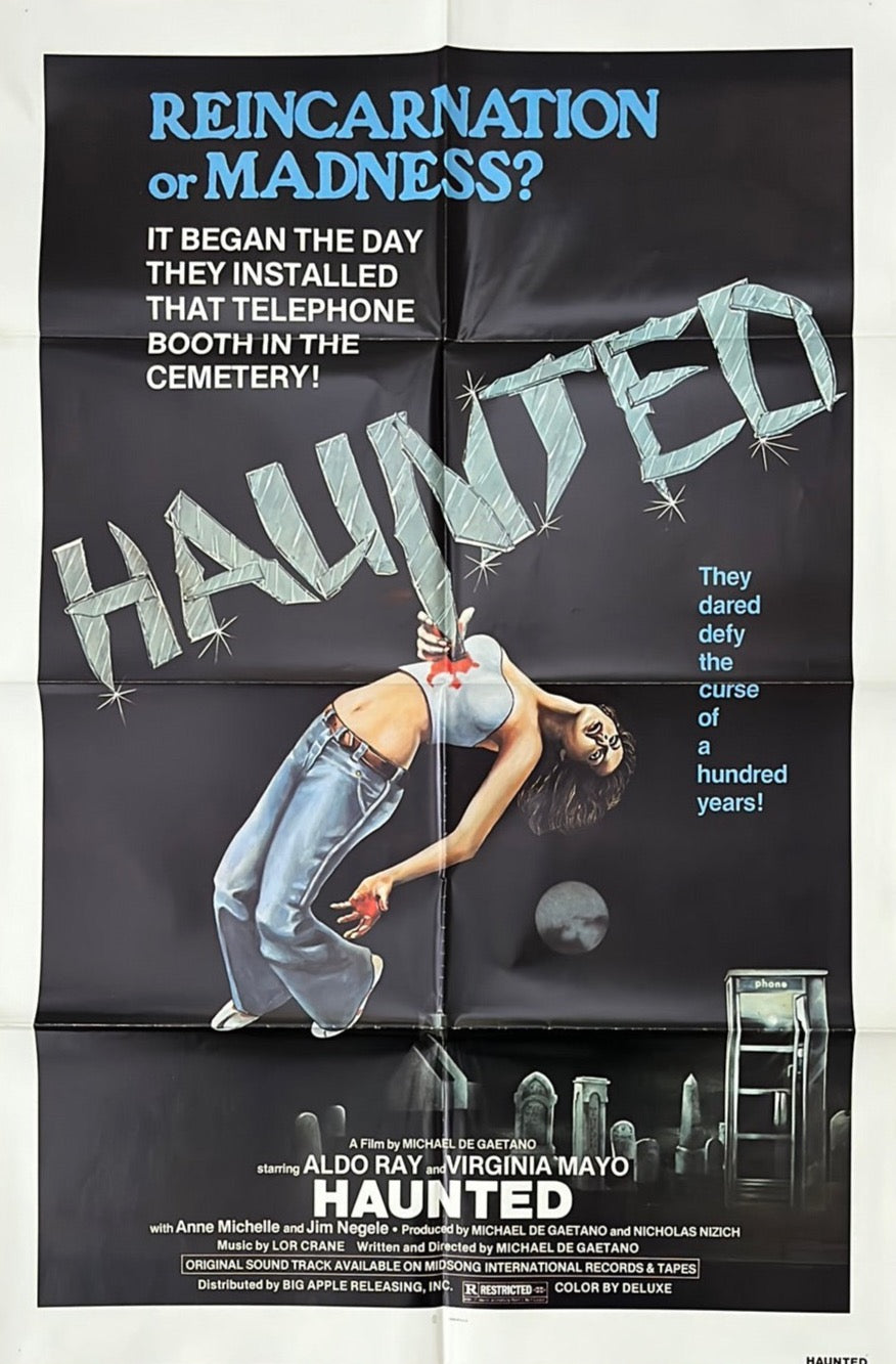 Haunted Original US One Sheet Cinema Poster