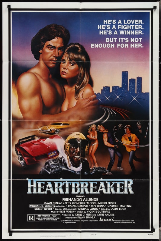 Heartbreaker (1982) Original US One Sheet Movie Poster