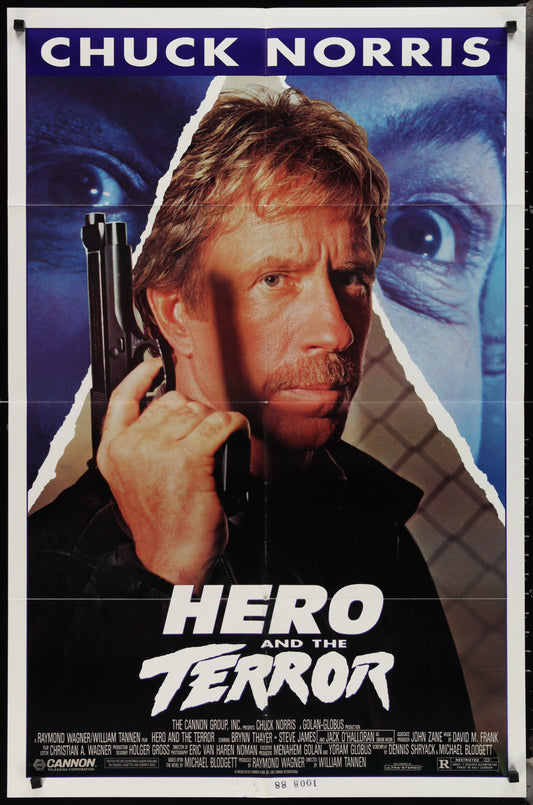 Hero And the Terror (1988) Original US One Sheet Movie Poster