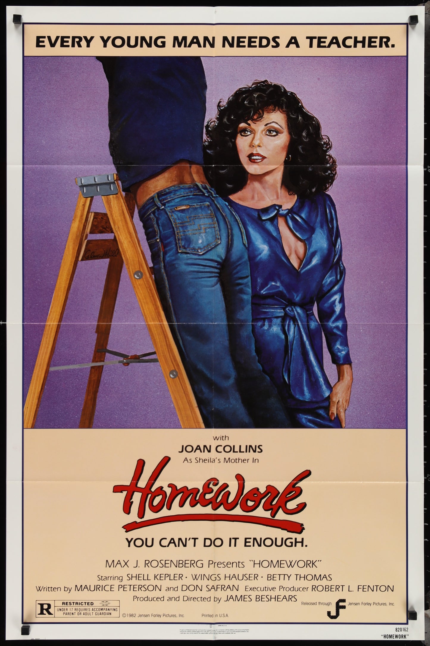 Homework (1982) Original US One Sheet Movie Poster