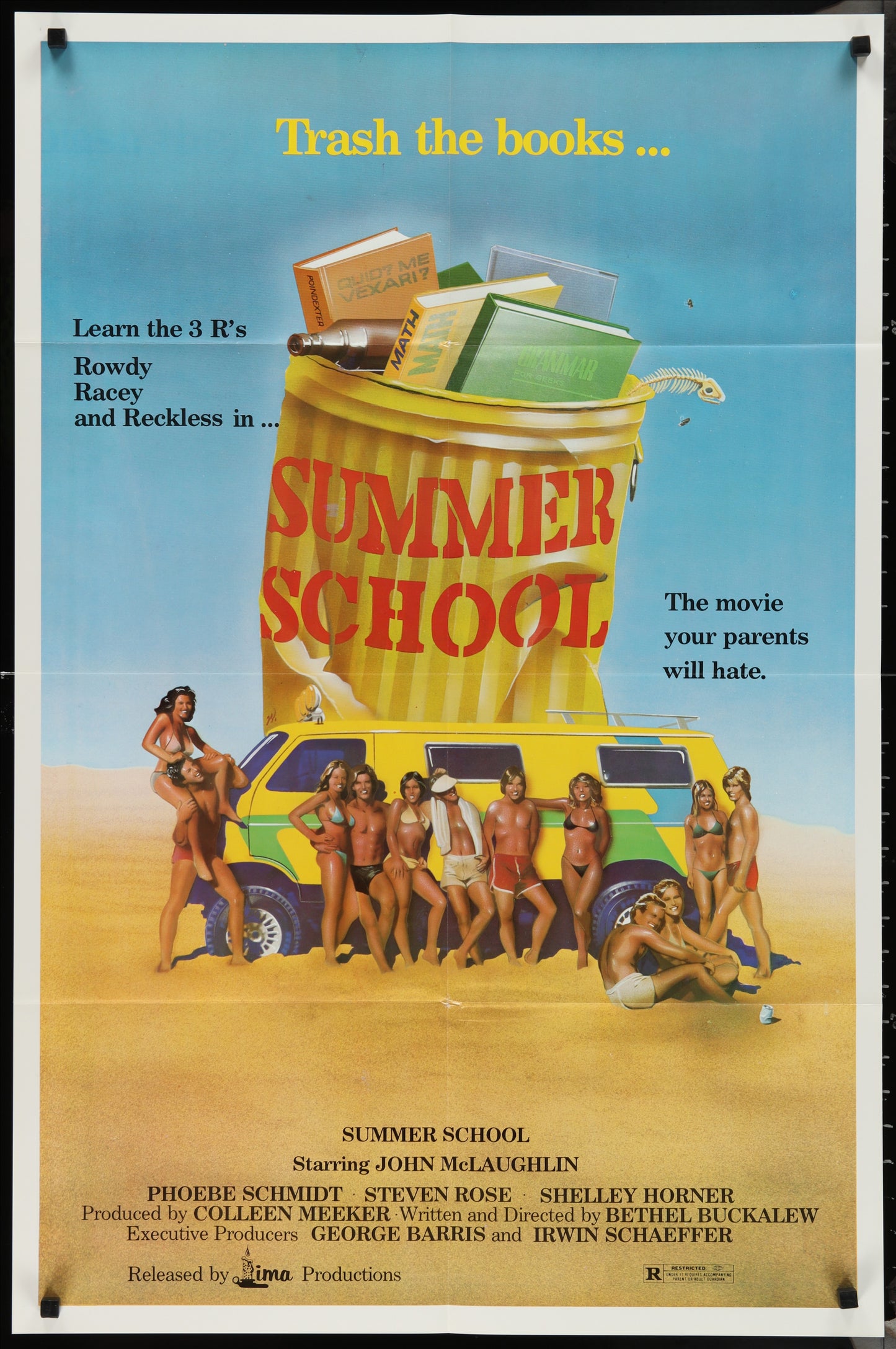 Summer School (1977) Original US One Sheet Movie Poster