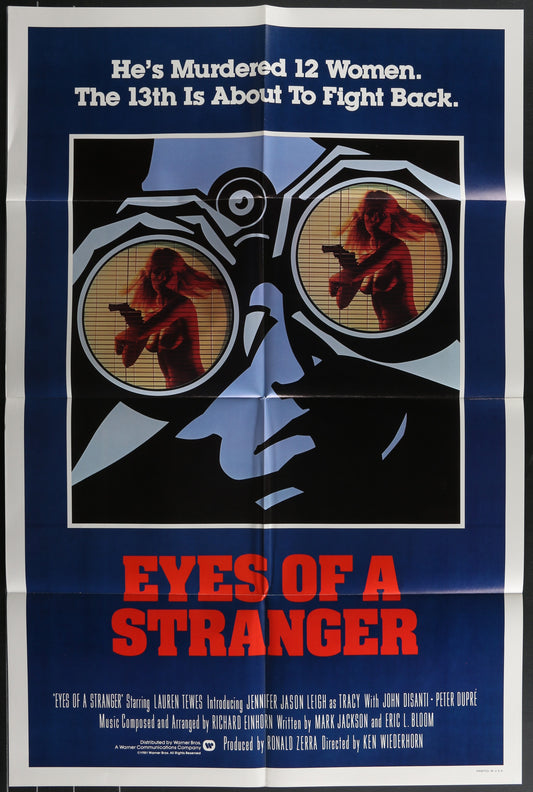 Eyes Of A Stranger (1981) Original US One Sheet Movie Poster