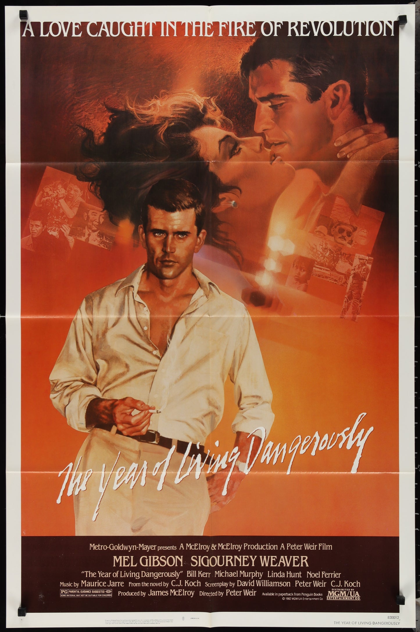 The Year Of Living Dangerously (1982) Original US One Sheet Movie Poster