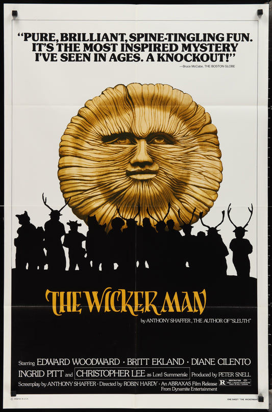 The Wicker Man (1980 Re-Release) Original US One Sheet Movie Poster