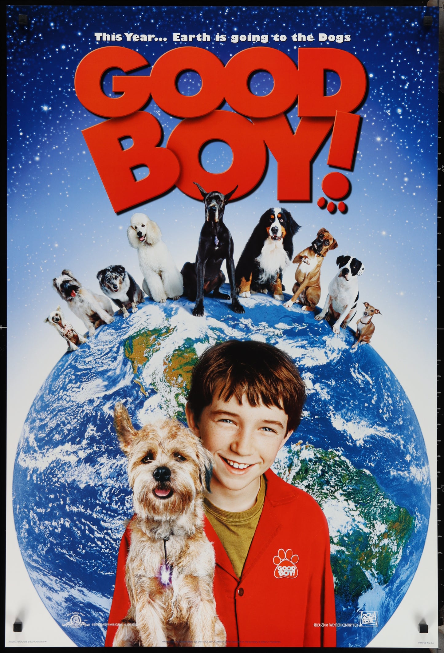 Good Boy (2003) Original US One Sheet Movie Poster