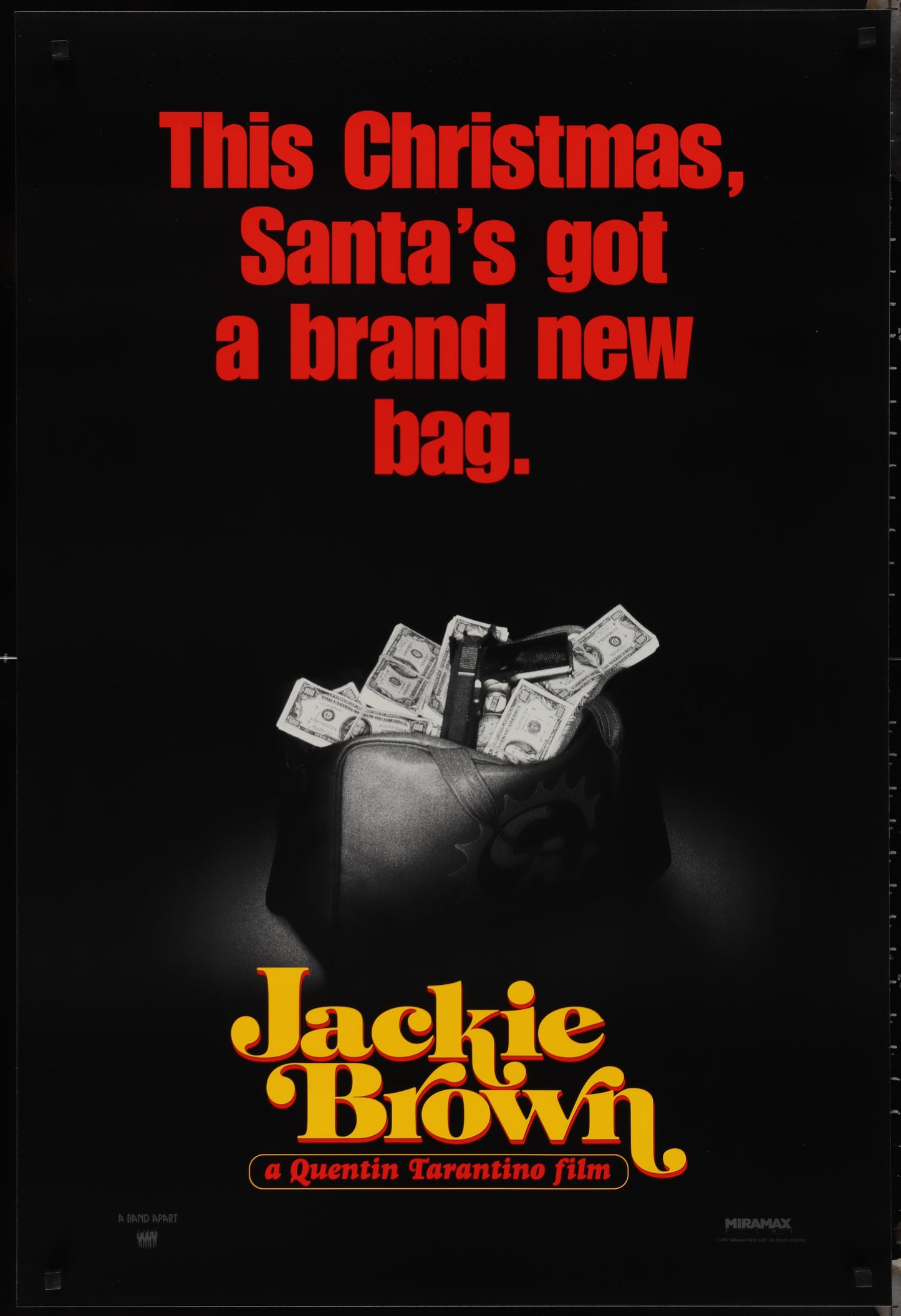 Jackie Brown (1997) Original US One Sheet Movie Poster