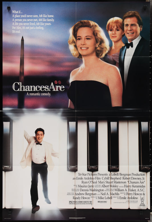 Chances Are (1989) Original US One Sheet Movie Poster