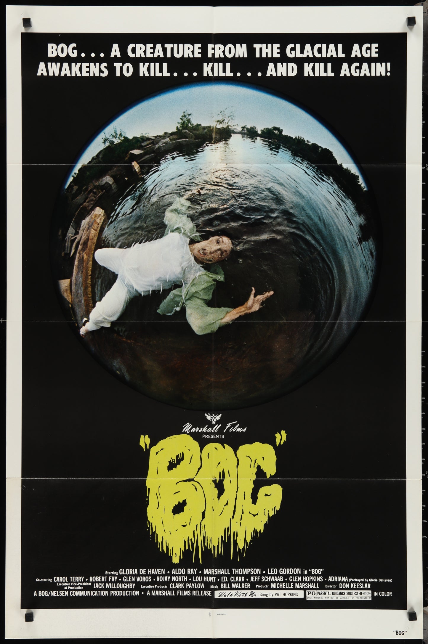 Bog (1978) Original US One Sheet Movie Poster