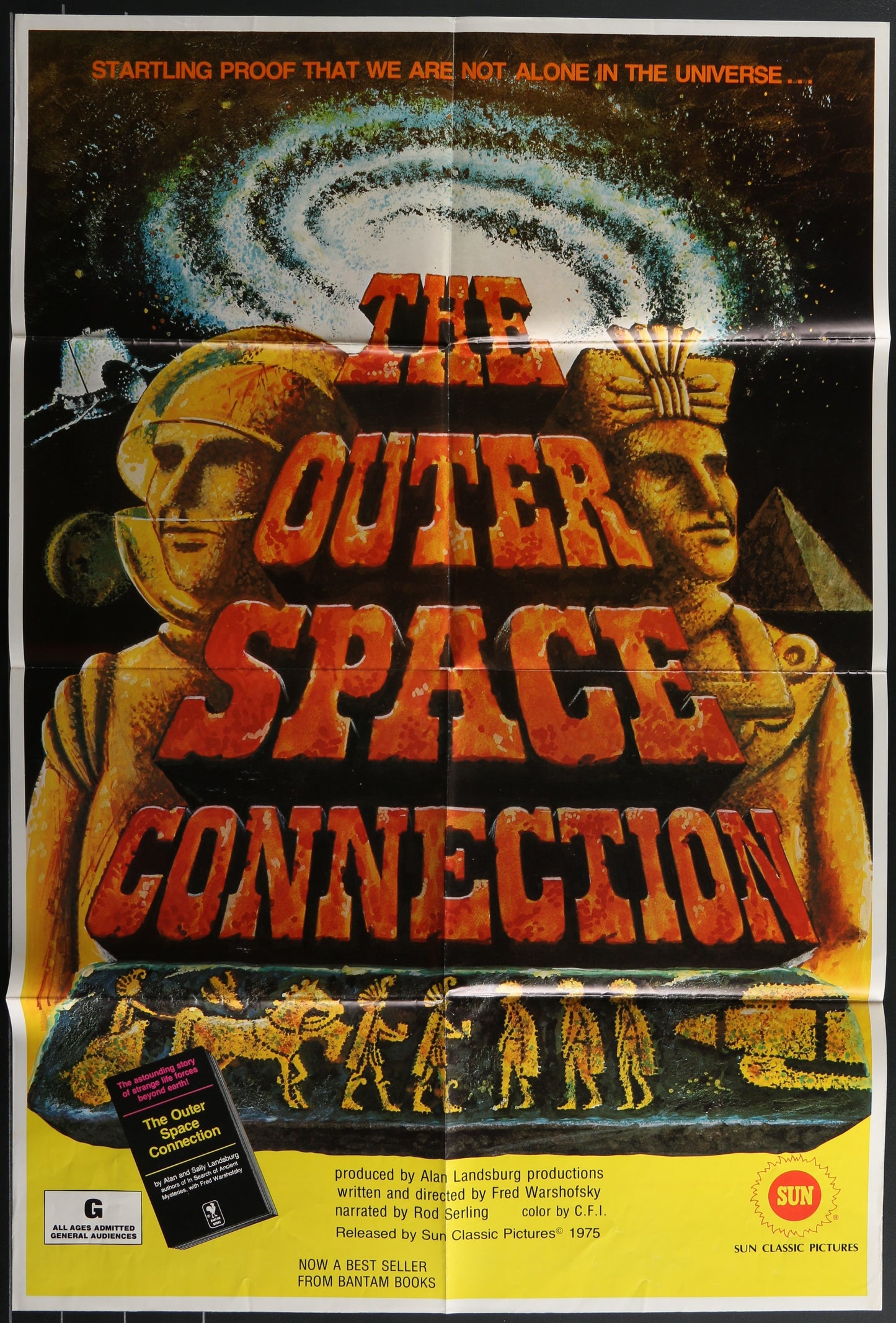 The Outer Space Connection (1975) Original US One Sheet Movie Poster