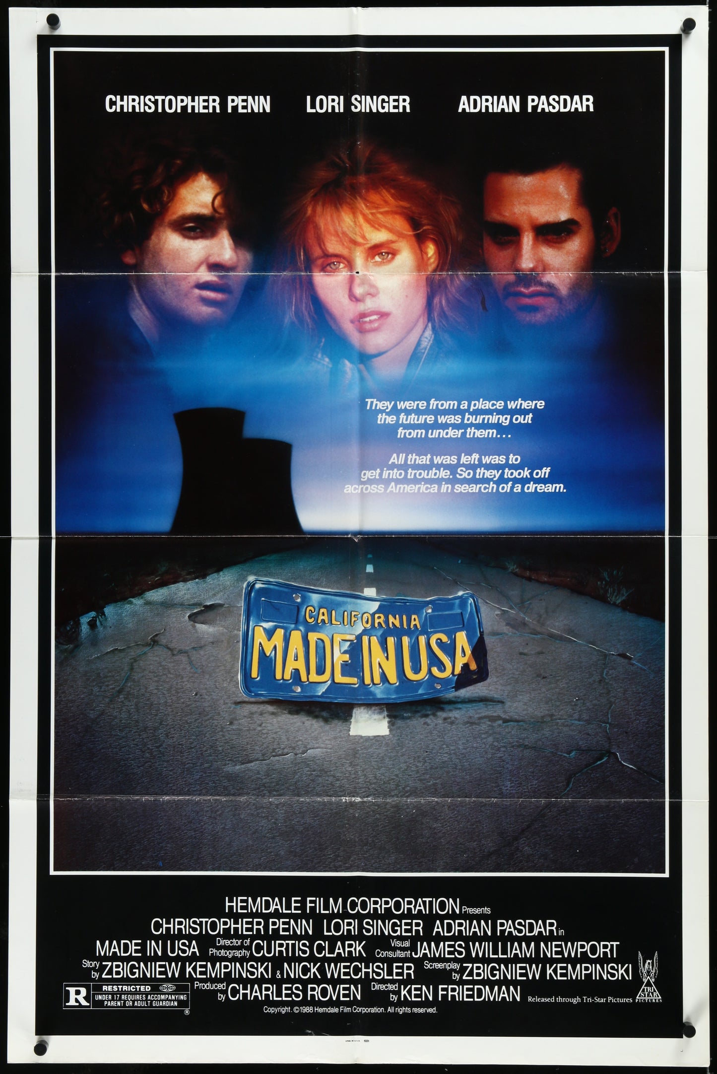 Made In USA (1988) Original US One Sheet Movie Poster