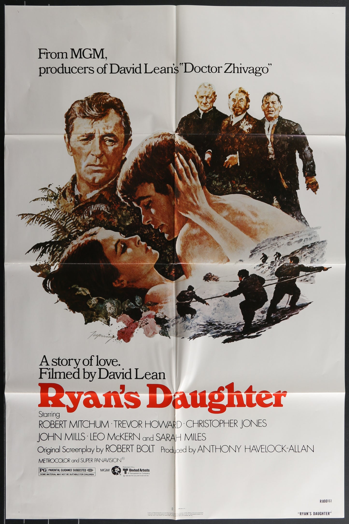 Ryan's Daughter (1980 Re-Release) Original US One Sheet Movie Poster