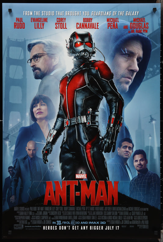 Ant-Man (2015) Original US One Sheet Movie Poster