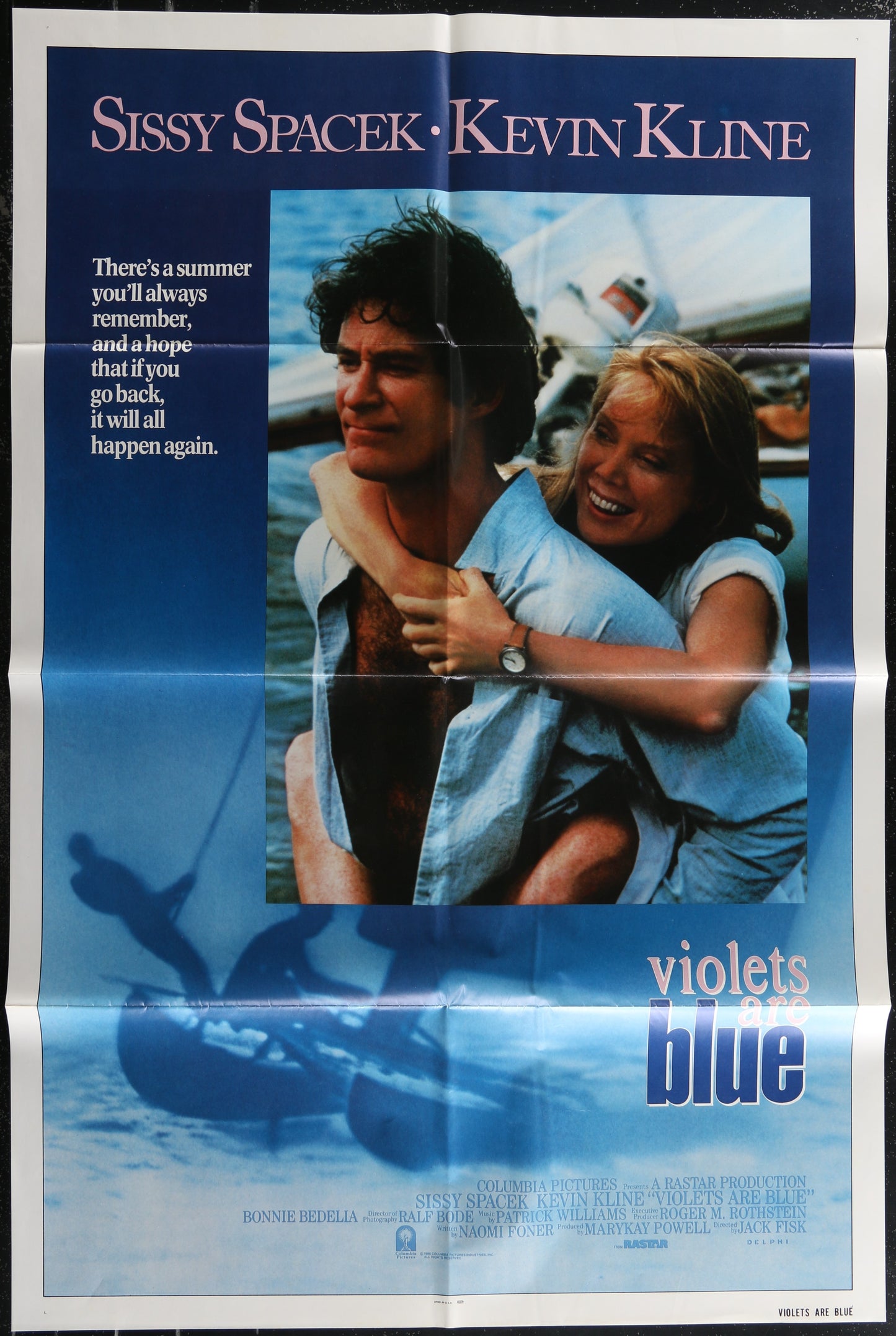 Violets Are Blue (1986) Original US One Sheet Movie Poster