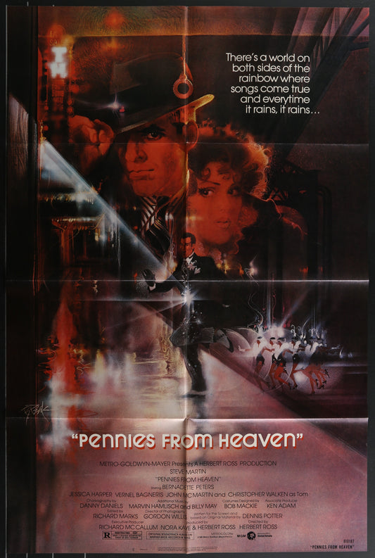 Pennies From Heaven (1981) Original US One Sheet Movie Poster