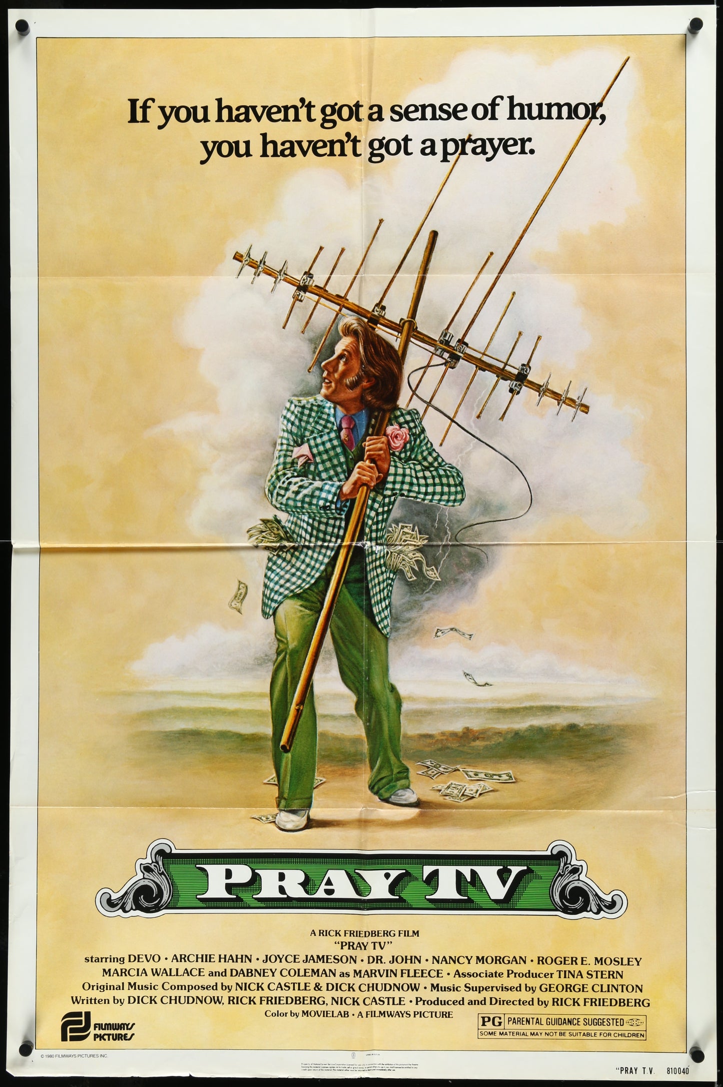 Pray TV (1981) Original US One Sheet Movie Poster