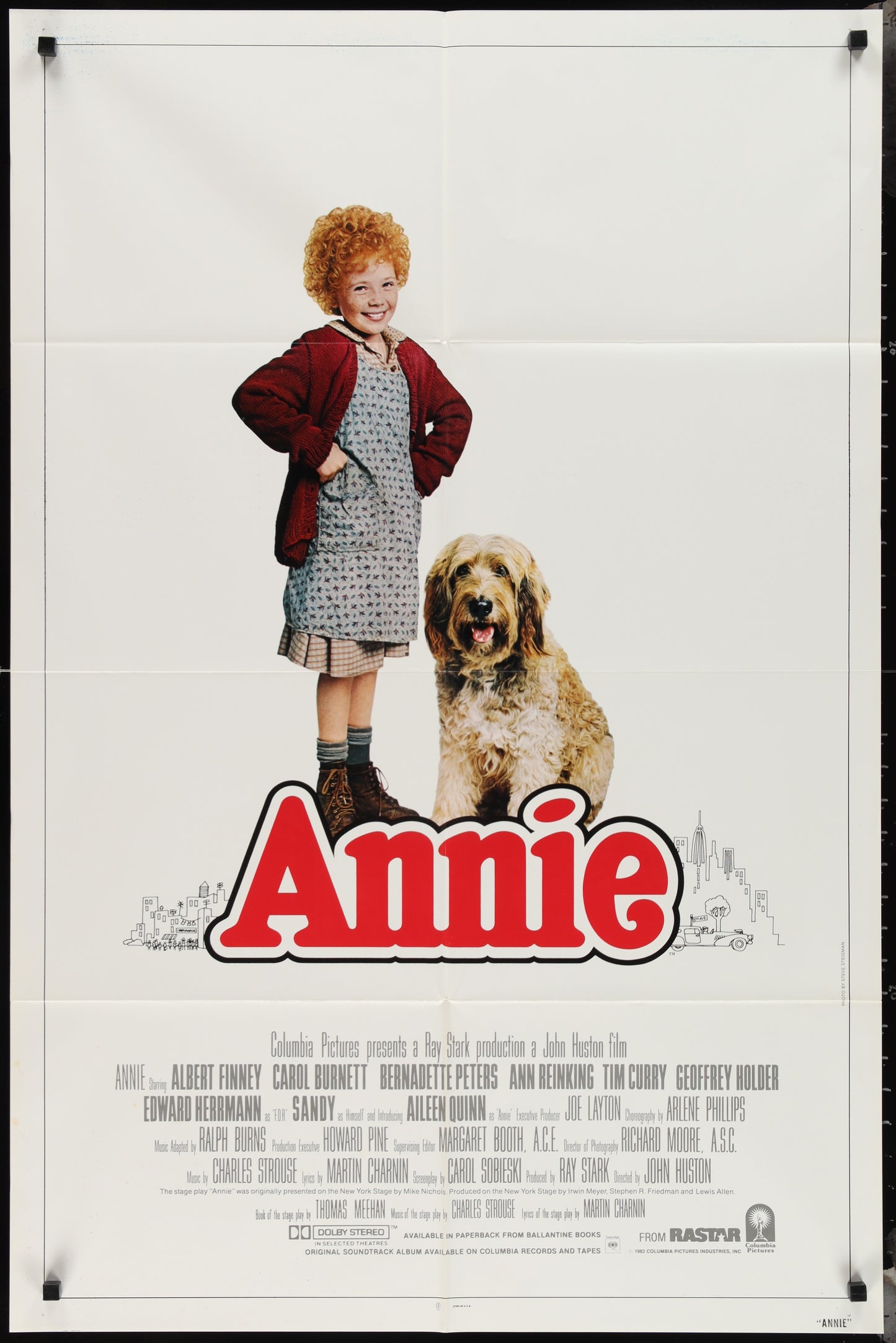 Annie (1982) Original US One Sheet Movie Poster