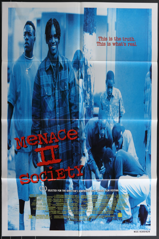 Menace II Society (1993) Original US One Sheet Movie Poster