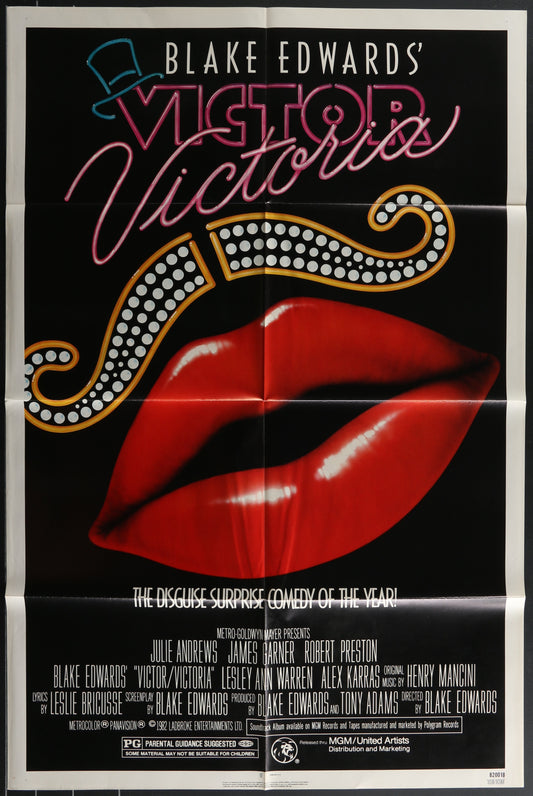 Victor, Victoria (1982) Original US One Sheet Movie Poster