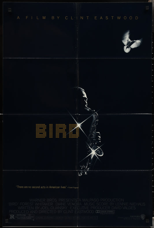 Bird (1988) Original US One Sheet Movie Poster