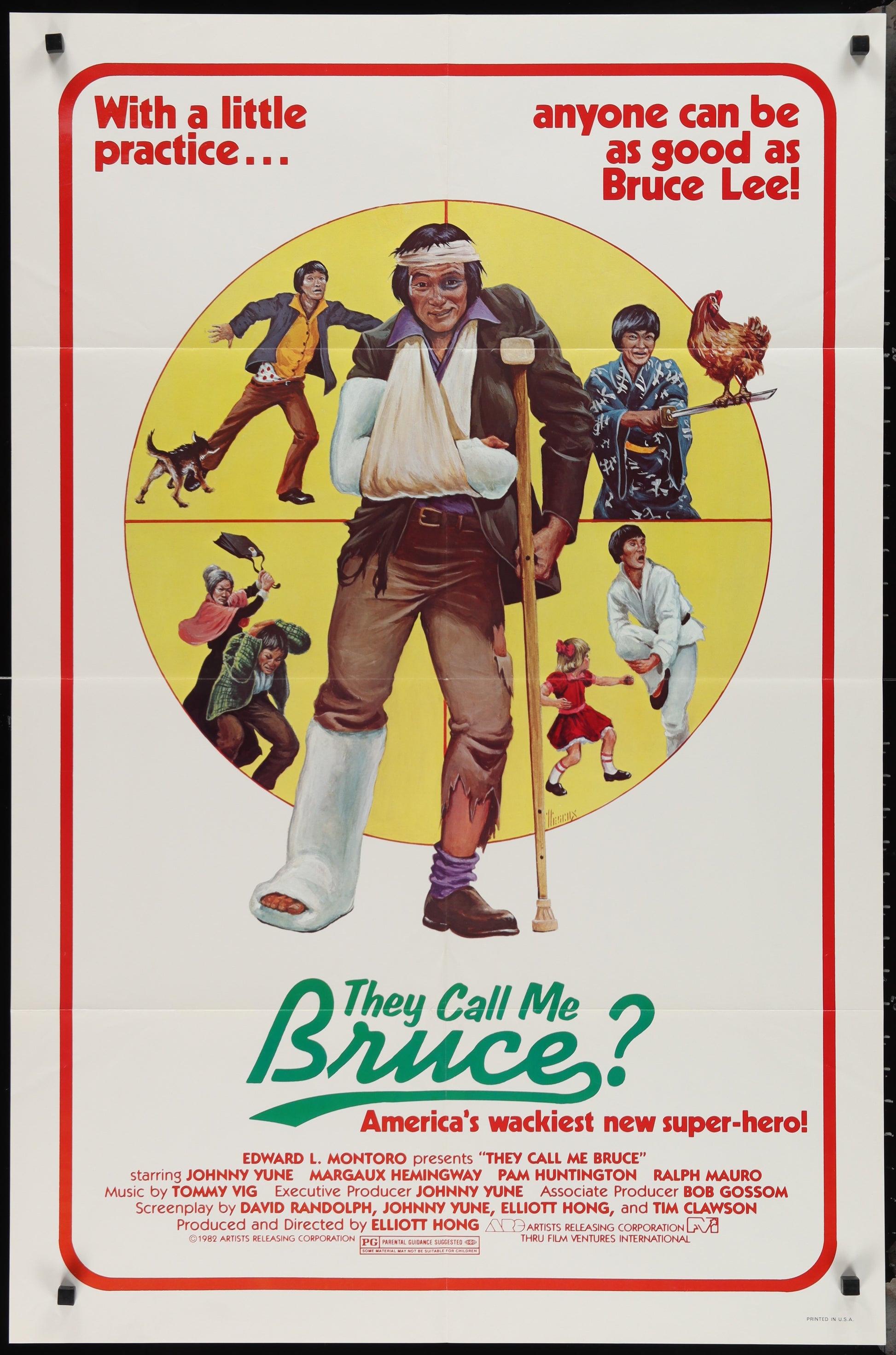 They Call Me Bruce (1982) Original US One Sheet Movie Poster