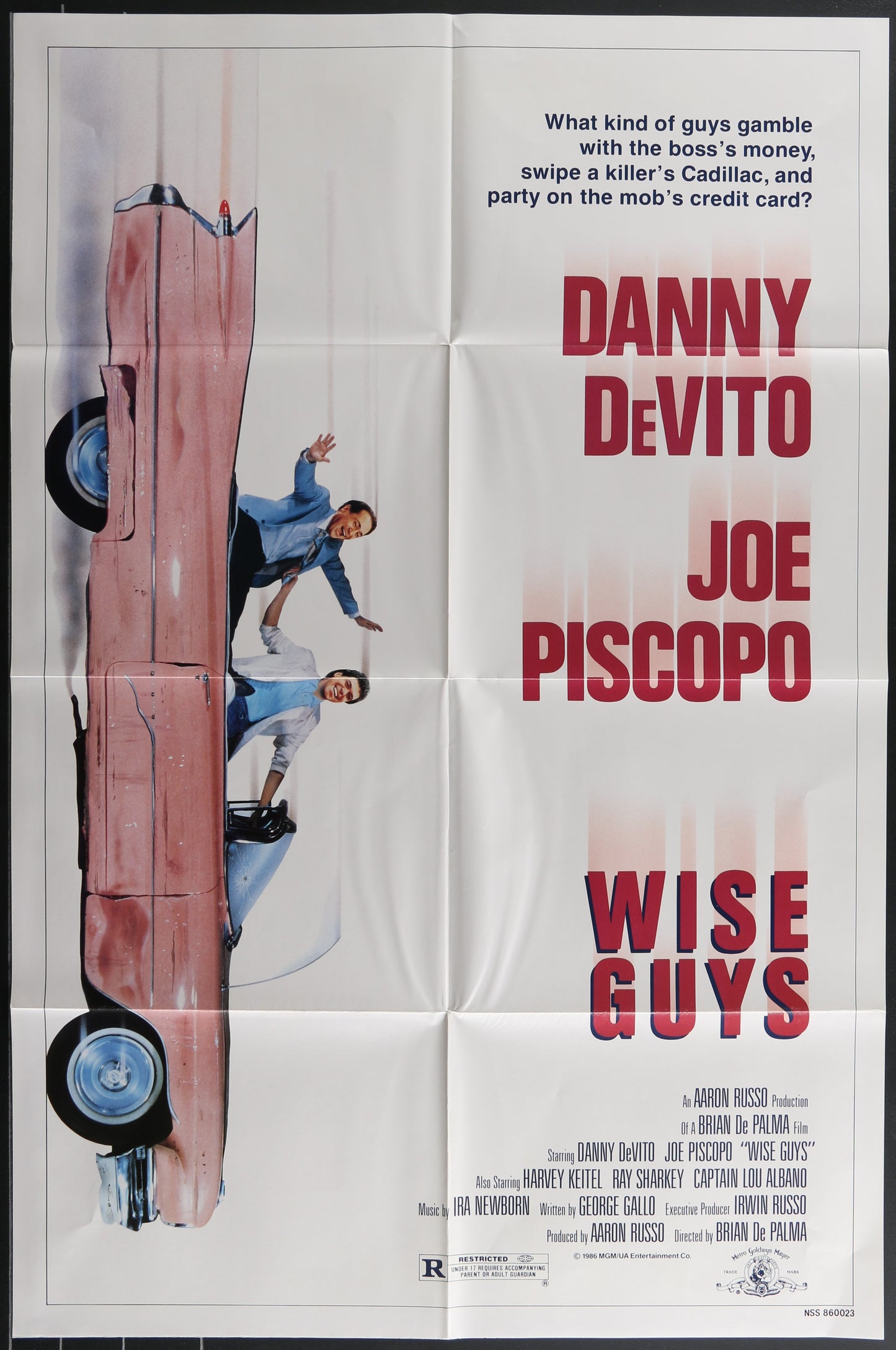 Wise Guys (1986) Original US One Sheet Movie Poster