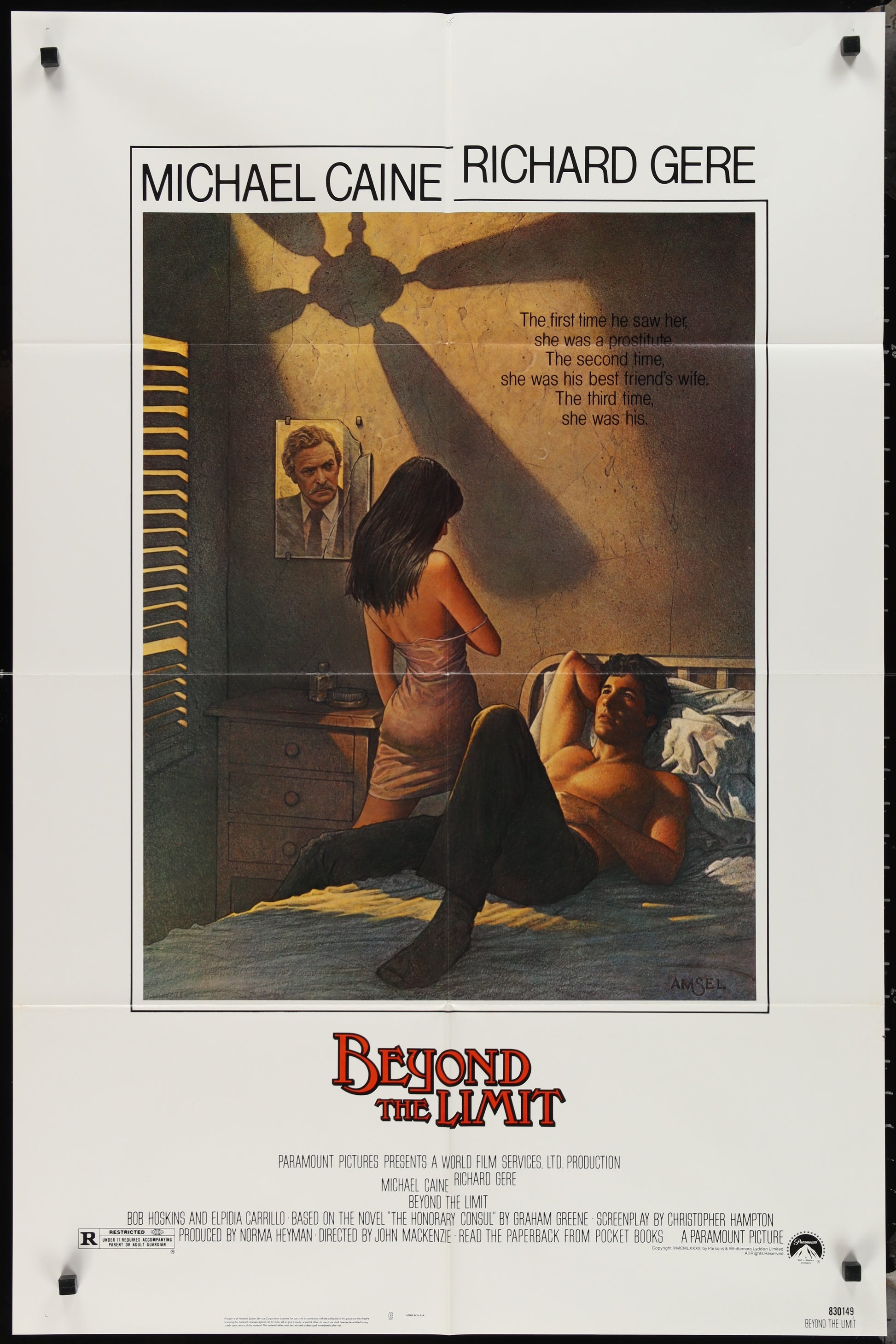 Beyond The Limit (1983) Original US One Sheet Movie Poster