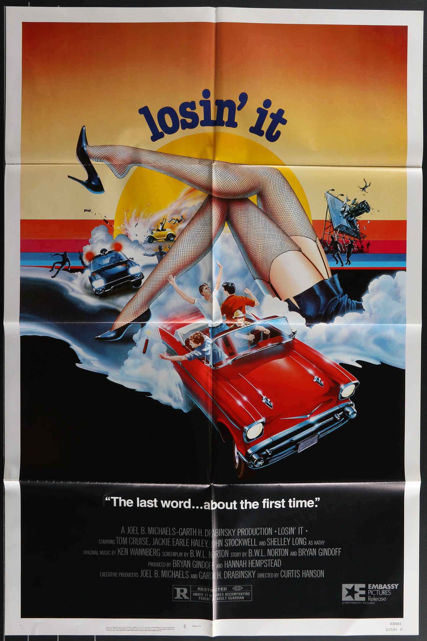 Losin' It (1983) Original US One Sheet Movie Poster