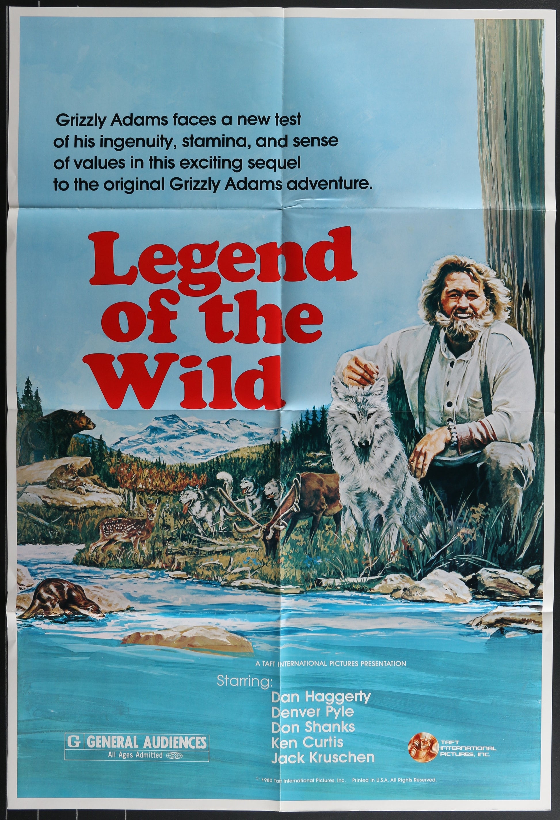 Legend Of The Wild (1983) Original US One Sheet Movie Poster