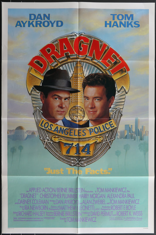 Dragnet (1987) Original US One Sheet Movie Poster