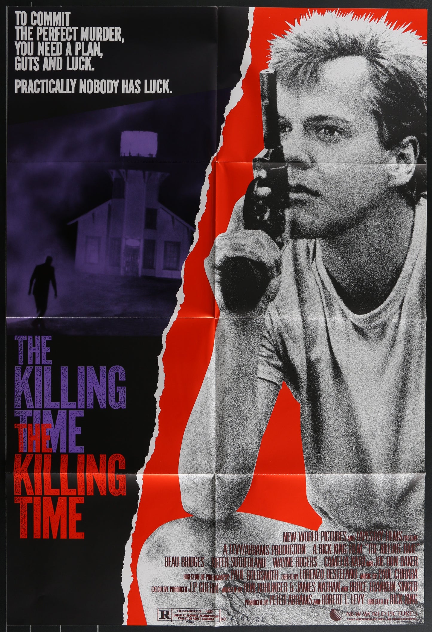 The Killing Time (1987) Original US One Sheet Movie Poster