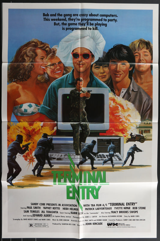 Terminal Entry (1987) Original US One Sheet Movie Poster