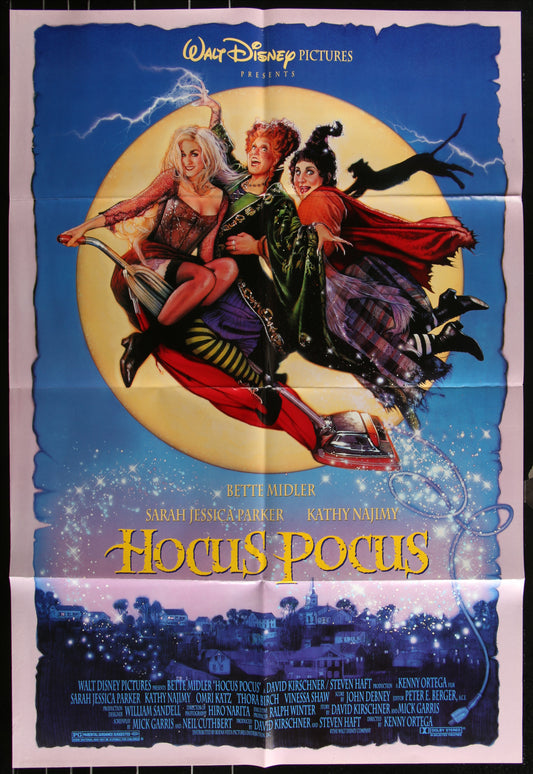 Hocus Pocus (1993) Original US One Sheet Movie Poster