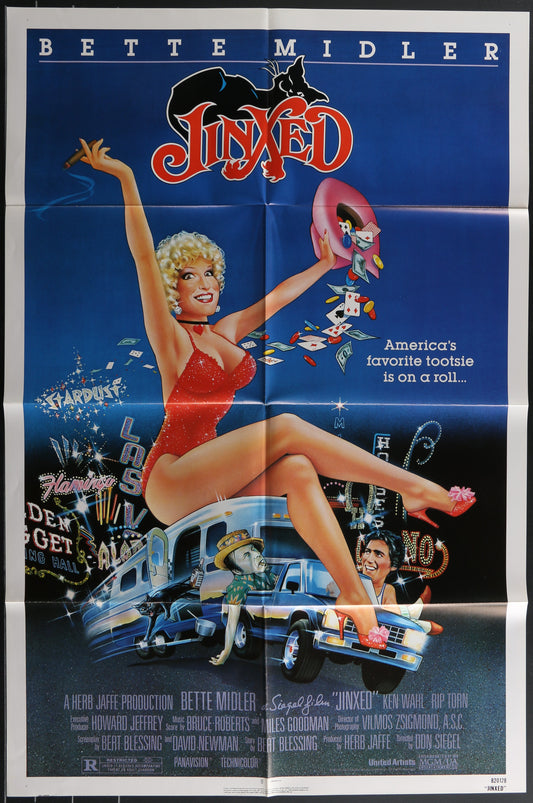 Jinxed (1982) Original US One Sheet Movie Poster