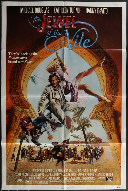 The Jewel Of The Nile (1985) Original US One Sheet Movie Poster