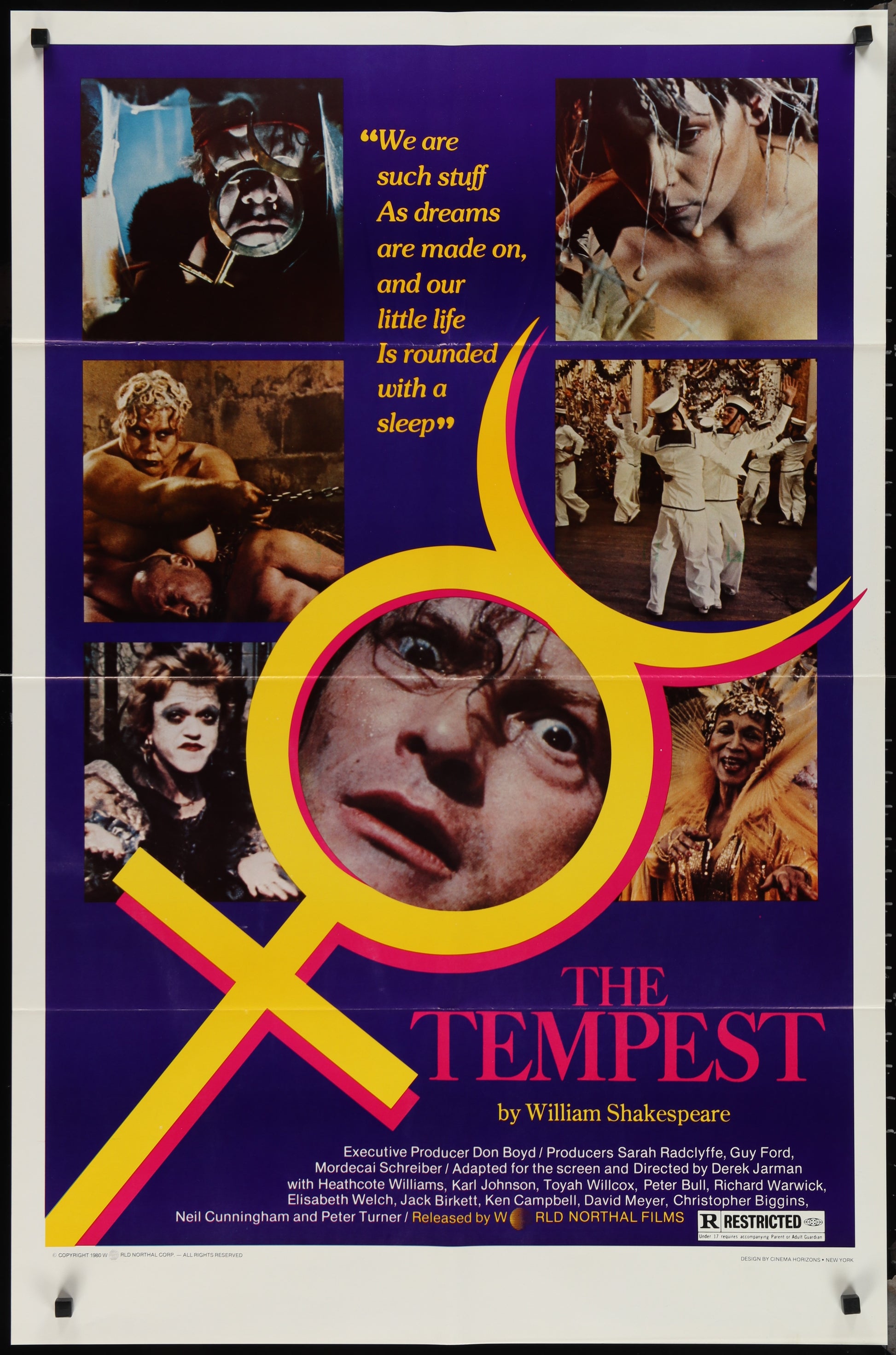 The Tempest (1979) Original US One Sheet Movie Poster