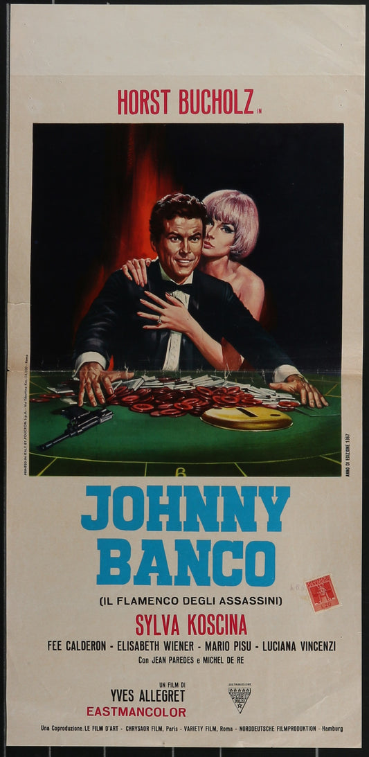 Johnny Banco (1967) Original Italian Locandina Movie Poster
