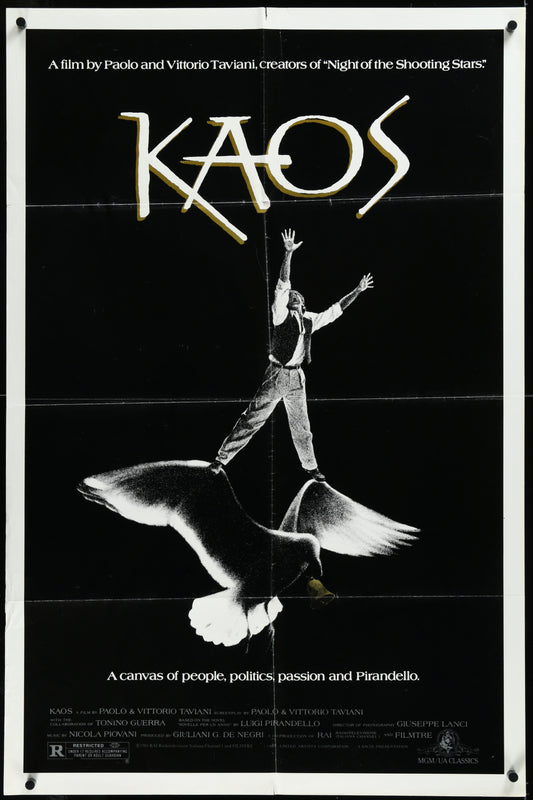 Kaos (1984) Original US One Sheet Movie Poster