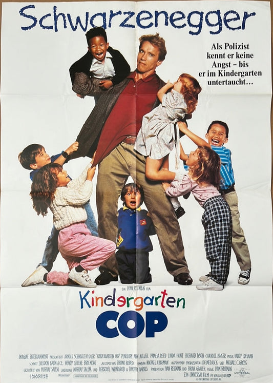 Kindergarten Cop Original German A1 Cinema Poster