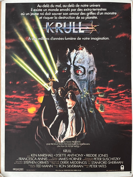 Krull (1983) Original French 'Petite' Cinema Poster