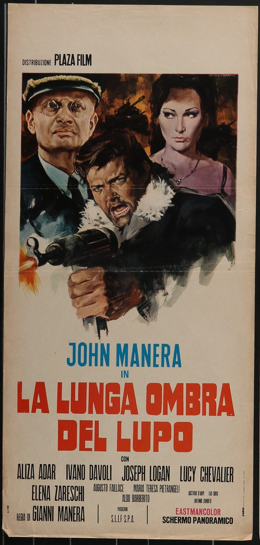 La Lunga Ombra Del Lupo (1971) Original Italian Locandina Movie Poster