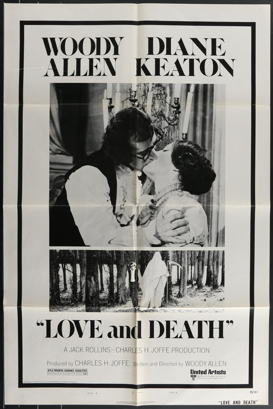 Love And Death (1975) Original US One Sheet Movie Poster