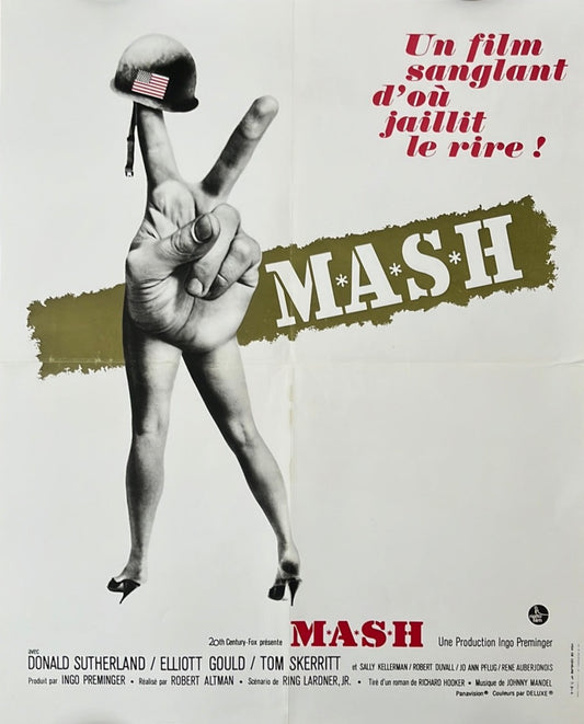 Mash Original French Petite Cinema Poster